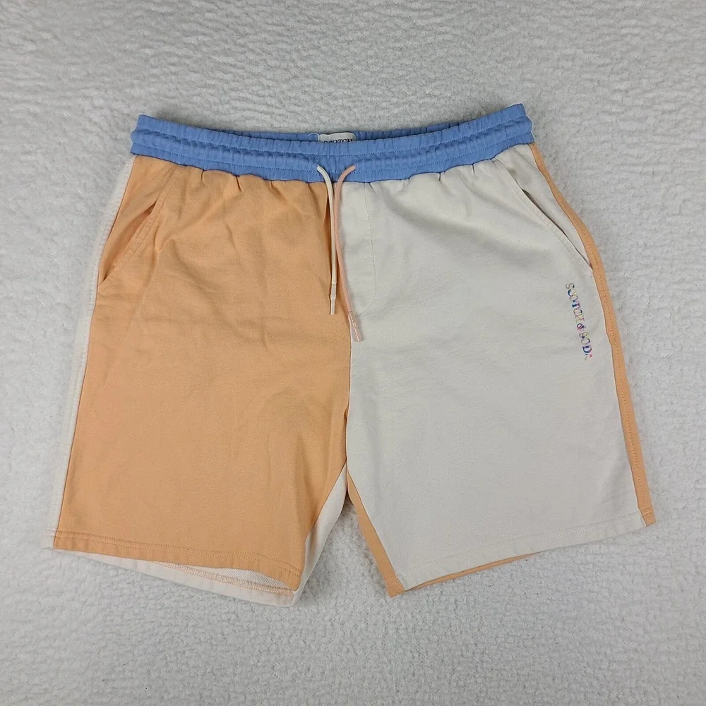 Scotch Soda Shorts‎ Mens 2XL XXL Basketball Baggy Loose Fun Loving Local